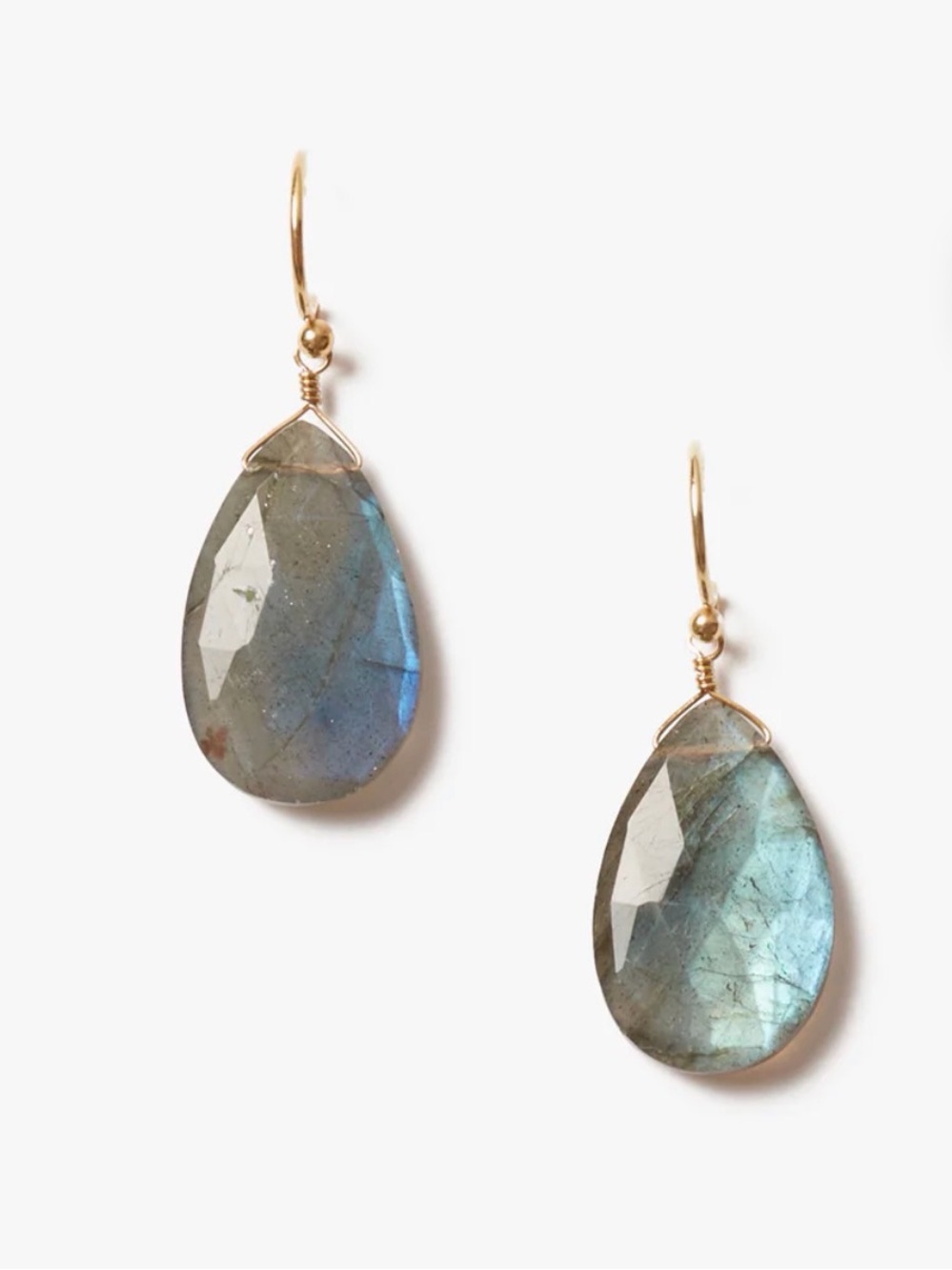 Chan Luu Yasmine Earrings Labradorite